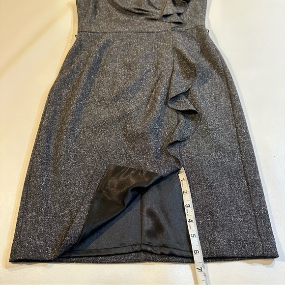 White House Black Market Gray Mini Dress - Picture 6 of 8